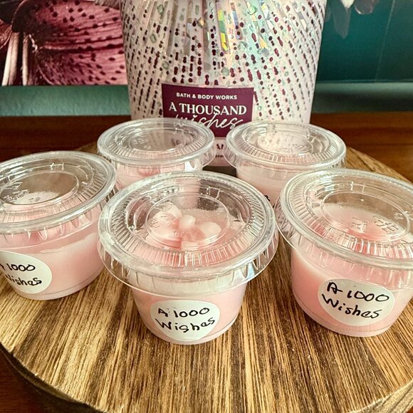 NEW WAX MELT SHOTS 2.82oz BBW Candle Wax Melts - A THOUSAND WISHES! - Picture 7 of 8